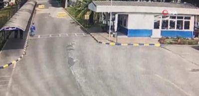 Sendika başkanına saldırının g&ouml;r&uuml;nt&uuml;leri yayınlandı!