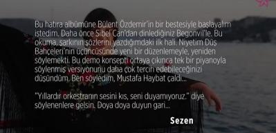 Sezen Aksu'nun Begonviller şarkısı