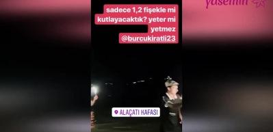 Sinan Ak&ccedil;ıl'dan eşi Burcu Kıratlı'ya romantik doğum g&uuml;n&uuml;!