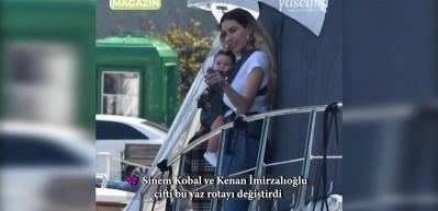 Sinem Kobal ve Kenan İmirzalıoğlu &ccedil;ifti bu yaz rotayı değiştirdi