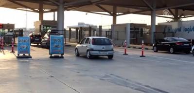 Sınır Kapısı'nda gurbet&ccedil;i yoğunluğu