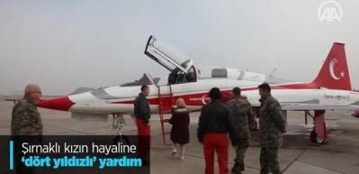 Şırnaklı kızın hayaline 'd&ouml;rt yıldızlı' yardım