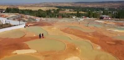 Sivas'ın Pamukkale'si Altınkale'ye yoğun ilgi