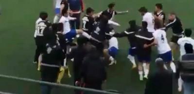  Sivas'ta amat&ouml;r lig ma&ccedil;ında kavga