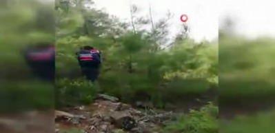 Sokağa &ccedil;ıkma yasağını fırsat bilen defineciler jandarmaya yakalandı