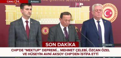 Son dakika: CHP'de deprem! 3 Milletvekili istifa etti! Canlı yayında zehir zemberek s&ouml;zler