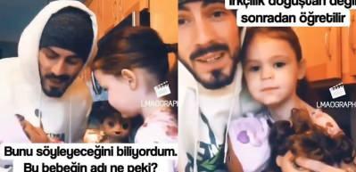 Sosyal medya bu baba kızı konuşuyor! 