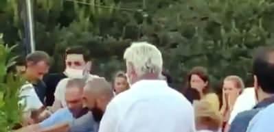 Sosyetik işletmede yumruklar tekmeler havada u&ccedil;uştu