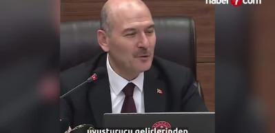 Soylu: Uyuşturucudan vergi alınmaz, Devlet yakalar ve gereğini yapar
