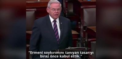 T&uuml;rkiye kararı sonrası b&ouml;yle ağladı! Senato'da timsah g&ouml;zyaşları