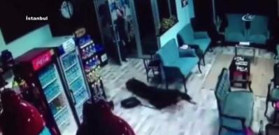 Spor salonunda infaz kamerada