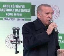 Cumhurbaşkanı Erdoğan "bunlar kendi partilerini yönetmekten acizler" dedi