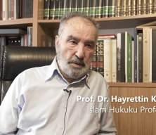 Prof. Dr. Hayrettin Karaman: Dua ediyorum, ben ölmeden onun tamamlandığını göreyim diye