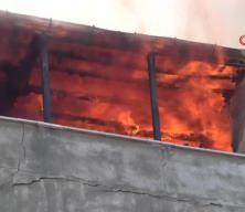 Samsun'da korkutan yangın: Uyuyakalan çocuk son anda kurtarıldı