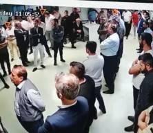 CHP Şemdinli İlçe Başkanı ve kardeşinin, doktoru darp ettiği görüntüler yayınlandı