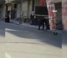 İstanbul'da güpegündüz çatışma! O anlar güvenlik kamerasında