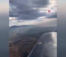 Bursa'da uçağın düşmeden önce kokpitten çekilen görüntüleri ortaya çıktı