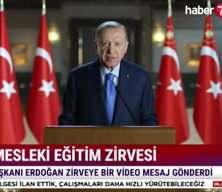 Cumhurbaşkanı Erdoğan'dan video mesaj