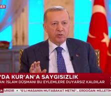 Cumhurbaşkanı Erdoğan: An itibarıyla İsveç’in NATO üyeliğine sıcak bakmıyoruz