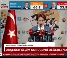 Meral Akşener seçim sonucunu değerlendirdi! 'Erdoğan'ı tebrik ediyorum' açıklamasını yaptı...