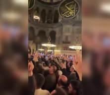 Cumhurbaşkanı Erdoğan'ın zaferi sonrası Ayasofya, Allahu Ekber nidalarıyla inledi