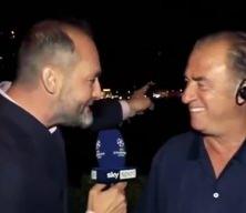 Özlemişiz!  Fatih Terim İtalyan gazeteciye röportaj verdi! Dev finali konuştular