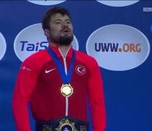 Ali Cengiz, Dünya Güreş Şampiyonası'nda altın madalya kazandı