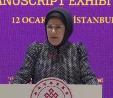 Emine Erdoğan 'Valide Sultanlar Yazma Eserler Sergisi' nin açılışına katıldı