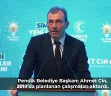 Pendik Belediye Başkanı Ahmet Cin, 5 yıllık projelerini tanıttı