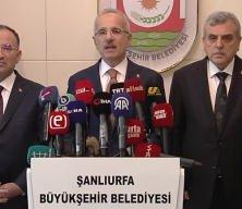 Ulaştırma ve Altyapı Bakanı Abdulkadir Uraloğlu, Şanlıurfa'da konuştu: 320 kilometrelik yeni otoyol geliyor!
