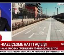 Cumhurbaşkanı Erdoğan Sirkeci-Kazlıçeşme hattının açılışının açıklamalarda bulundu...