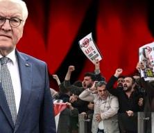 Almanya Cumhurbaşkanı, soykırımcı İsrail'e desteği nedeniyle İstanbul'da protesto edildi