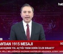 Cumhurbaşkanı Erdoğan, 1915 yılında gerçekleşen olaylara ilişkin, "Ötekileştirmeye, nefret diline geçit verilmemelidir." dedi.