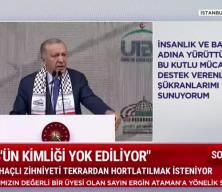 Cumhurbaşkanı Erdoğan'dan Netenyahu'ya "Gazze kasabı" göndermesi