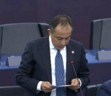  MHP Konya Milletvekili Konur Alp, Avrupa Konseyi Parlamenter Meclisi’nde konuştu