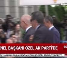 Cumhurbaşkanı Erdoğan ile Özgür Özel'in görüşmesi başladı