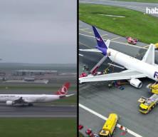 İstanbul Havalimanı'nda kaza sebebiyle kapanan pist açıldı