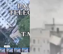 Rusya'nın Belgorod kentine füze saldırısı kamerada