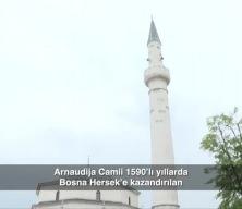 Sırpların dinamitle yıktığı Arnaudiye Camii Türkiye sayesinde yeniden ibadete açıldı