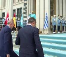 Cumhurbaşkanı Erdoğan Yunan Başbakanı kabul etti! 