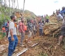 Felaketi yaşayan Papua Yeni Gine'de zor şartlar