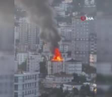 İstanbul'da korkutan yangın! Ekipler söndürmeyi başardı