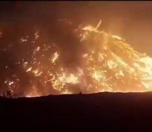 İsrail'in bombaladığı Lübnan alev topuna döndü!