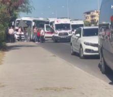 Antalya’da tur midibüsleri çarpıştı: 12 yaralı