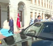 Cumhurbaşkanı Erdoğan, Almanya Başbakanı Scholz'u kabul etti