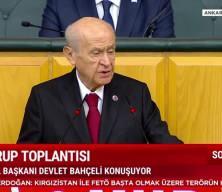 Devlet Bahçeli: Türkiye demekten vazgeçmiyoruz