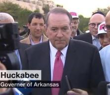 Mike Huckabee: Batı Şeria'da işgal yok zaten İsrail toprağı