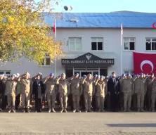 Şehit polis  için tören düzenlendi