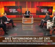 Canlı yayında LGBT tartışmasıé Sinan Burhan'dan Yarkadaş'a tepki