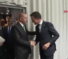 Cumhurbaşkanı Erdoğan NATO'nun çiçeği burnunda yeni genel sekreterini kabul etti